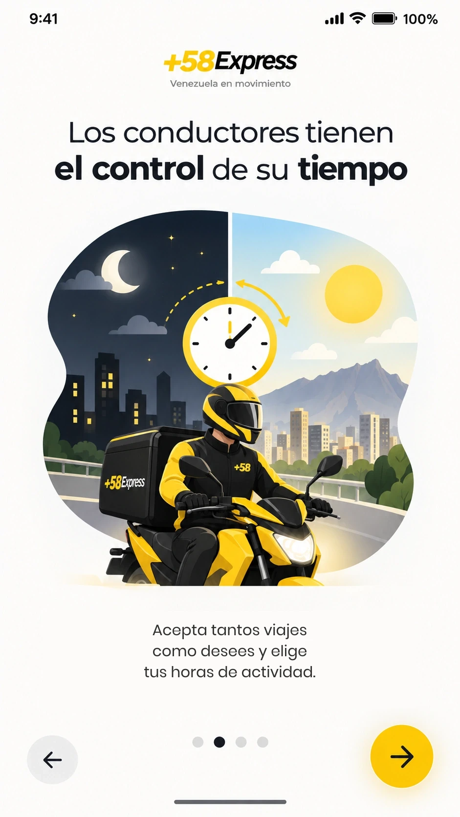 Los conductores eligen sus horas de actividad
